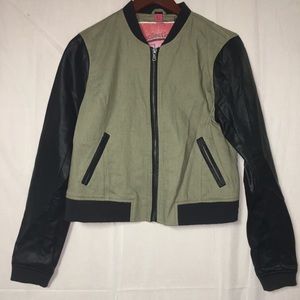 Bernardo Collection L cotton / linen ext jacket